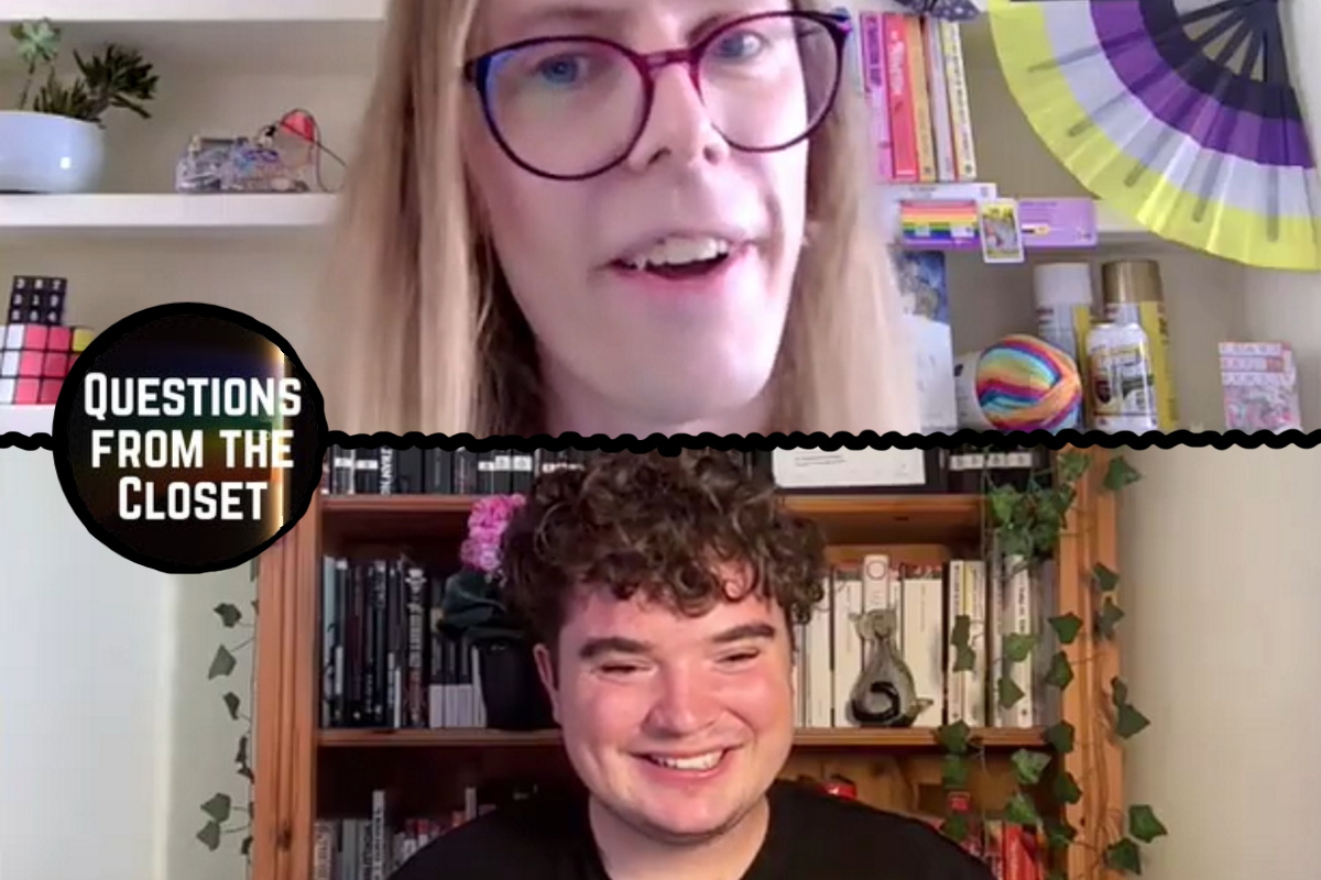 Luna is interviewed for the Questions from the Closet podcast